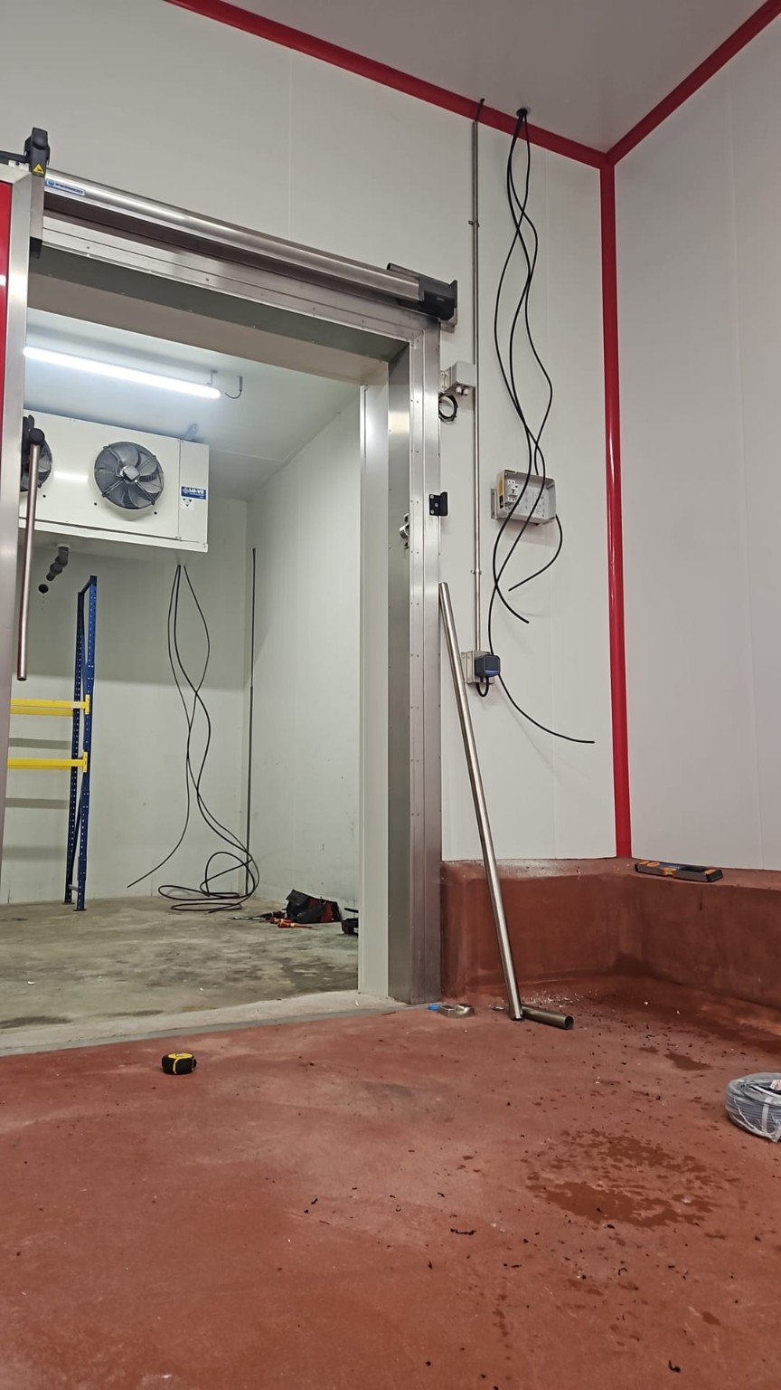Installation chambre froide